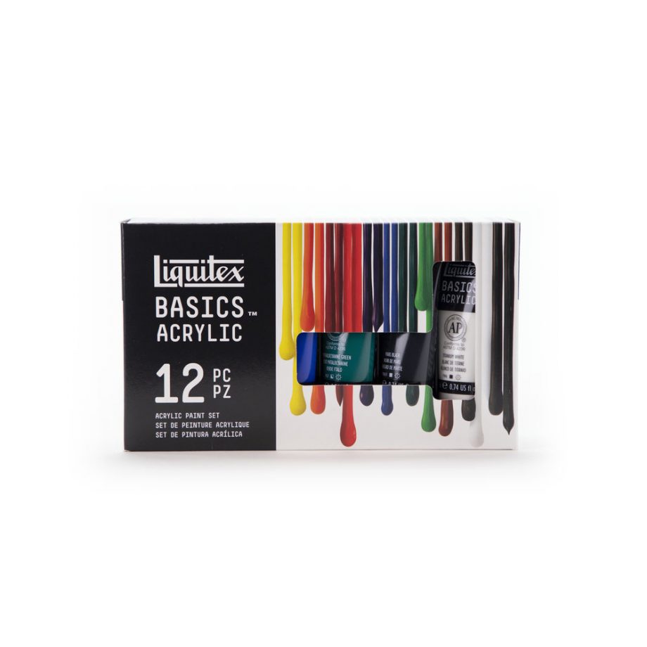 Liquitex Basics Colori Acrilici Set 12x22ml