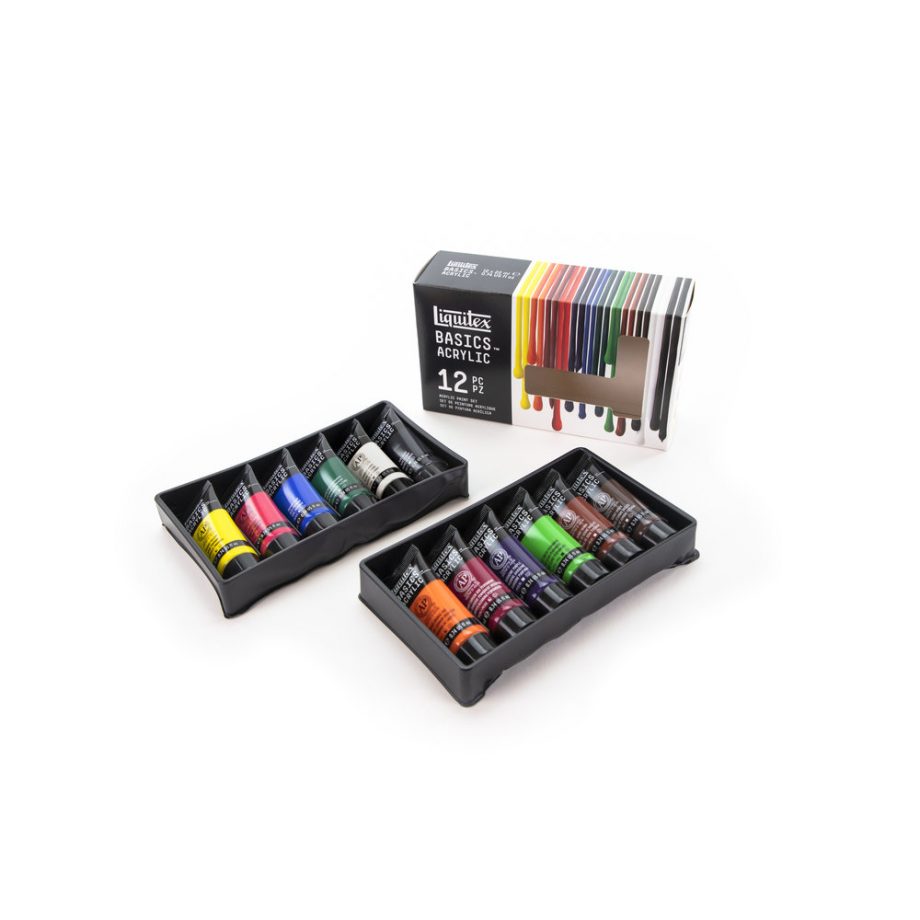 Liquitex Basics Colori Acrilici Set 12x22ml