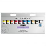 Lefranc Bourgeois Linel Tempera Extrafine - Set 12x14ml (Colori Doppi Primari)