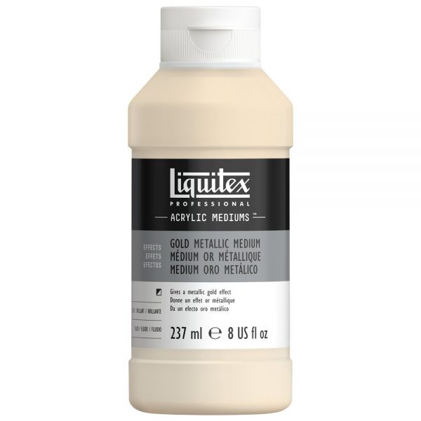 Liquitex Medium Professionali, Medium Metallizzato Oro