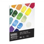 Liquitex Basics blocco carta finitura tela 300G - A4 - 12 fogli