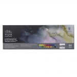 Winsor & Newton Professional Water Colour Complete Travel Tin - 24 Mezzi Godet