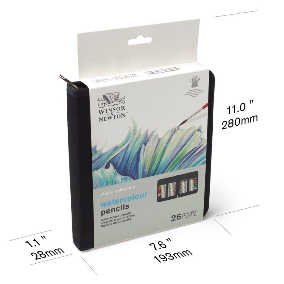 Winsor & Newton Studio Collecyion - Astuccio 24 Matite Acquarellabili