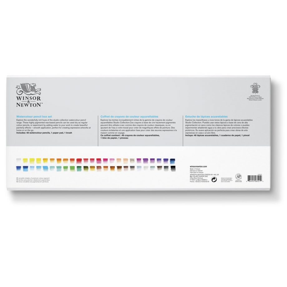 Winsor & Newton Stuido Collection - Confezione Matite Acquerellabili