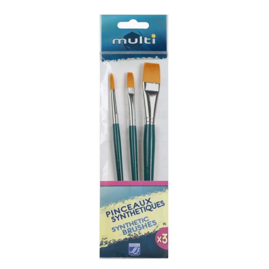 Lefranc Bourgeois Pennelli Value Pack Multi x3