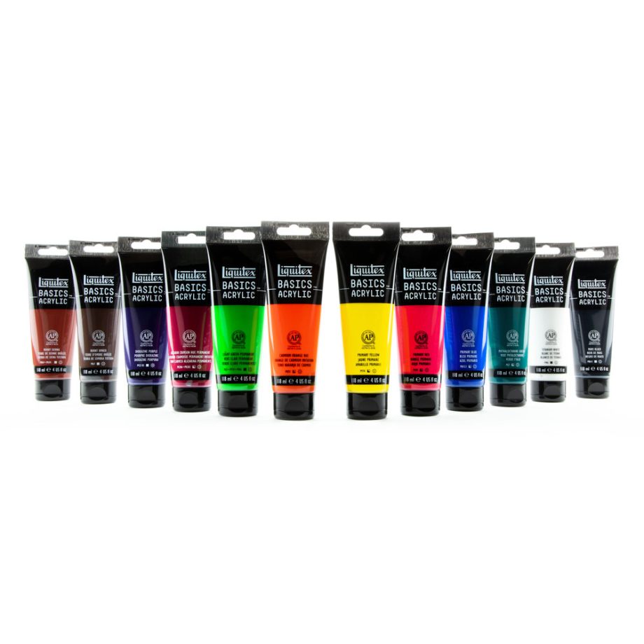 Liquitex Basics Acrylic Colour Set 12x118ml