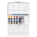 Winsor & Newton Cotman Scatola Painting Plus 16 - mezzi-godet