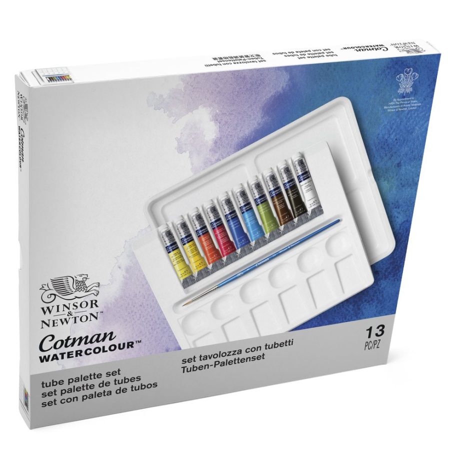 Winsor & Newton Cotman Acquarello Scatola Palette Set