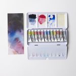 Winsor & Newton Professional Water Colour Travel Tin - 12 Tubi Da 5ml