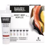 Liquitex Professional Heavy Body Acrylic set 6x59ml Iridescenti