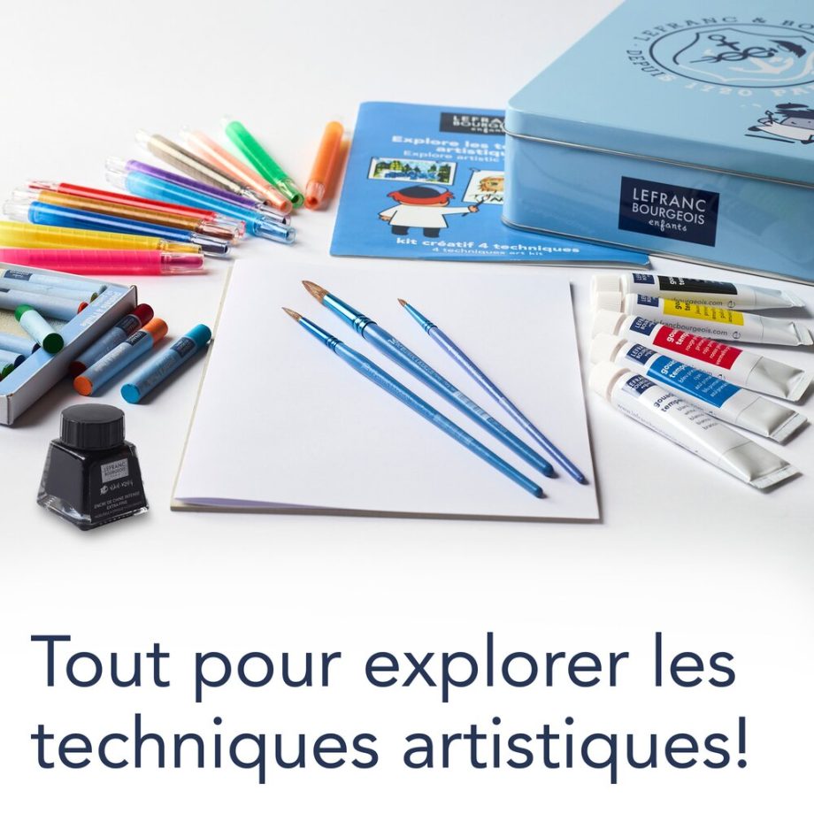 Lefranc Bourgeois Enfants Esplora le techniche artistiche 8+