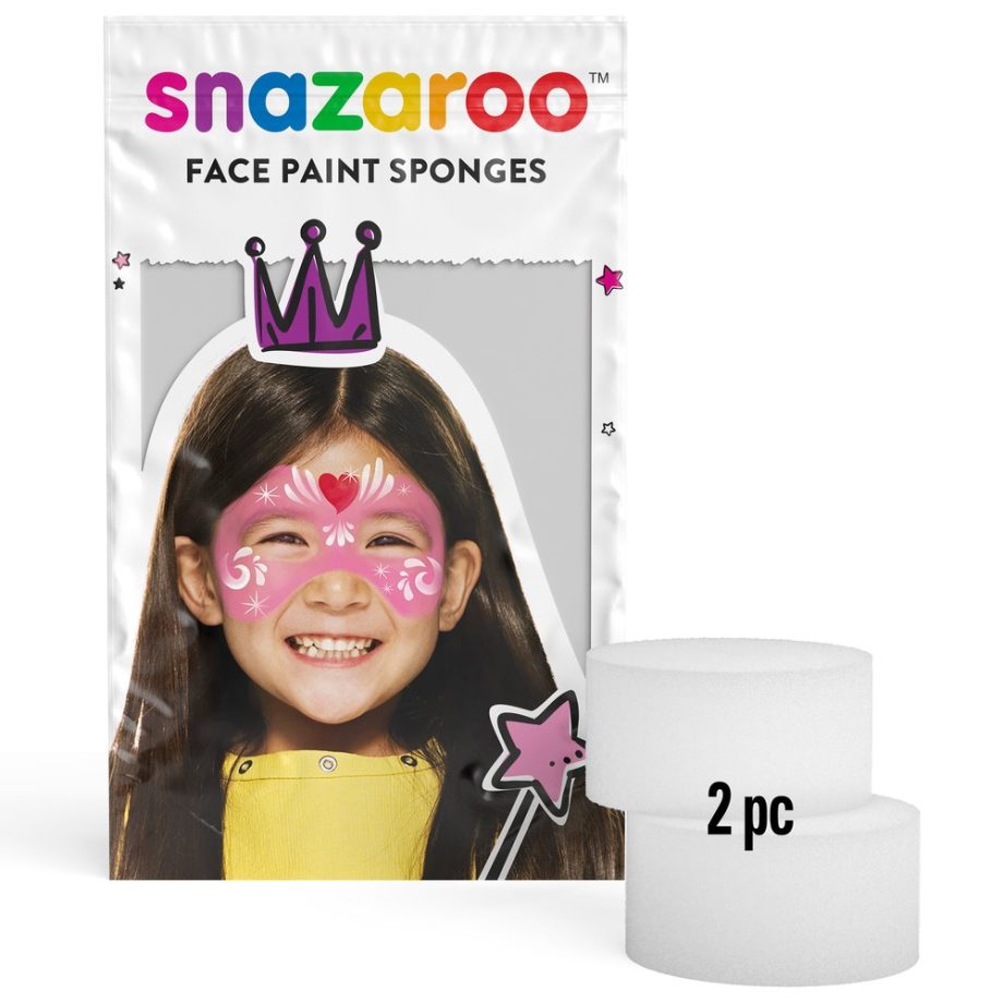 Snazaroo 2 Spugne per Trucco