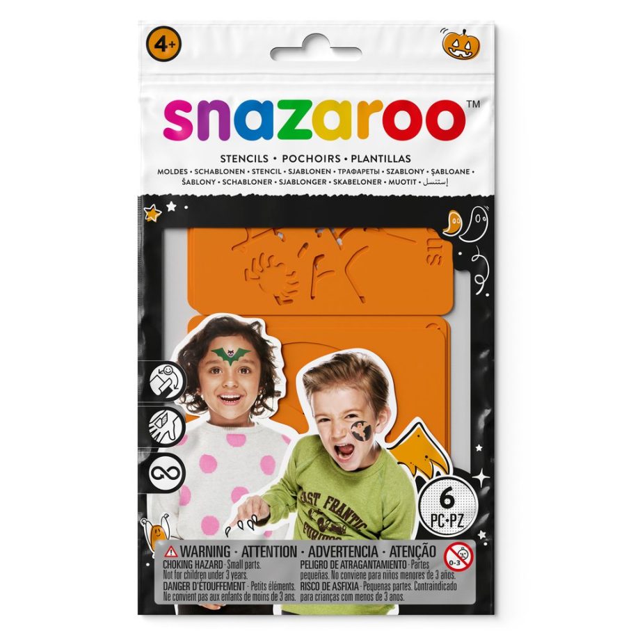 Snazaroo 6 Stencil Halloween