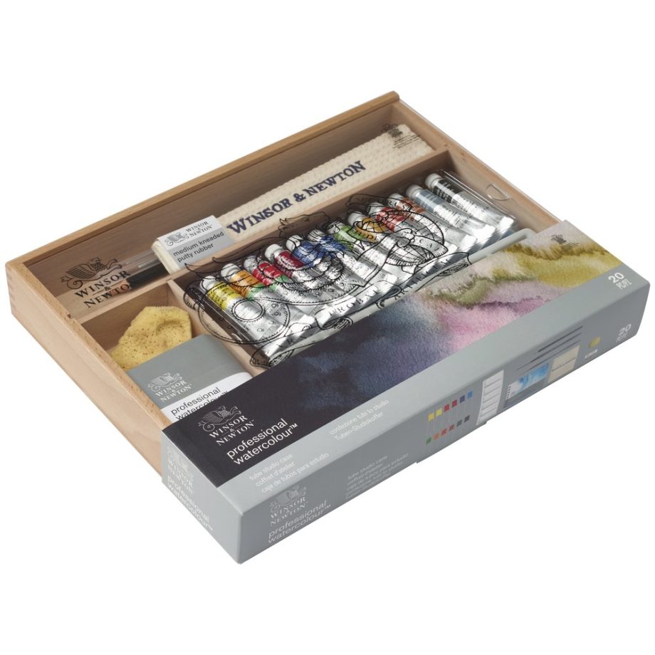 Winsor & Newton  Professional Watercolour Confezione Studio Case Tubi