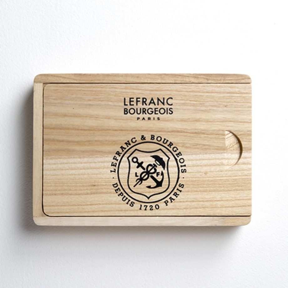 Lefranc Bourgeois Acquarello Fine - Confezione Legno 12 Mezzi Godet