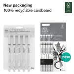Winsor & Newton Fineliner nero punta Assortment Set
