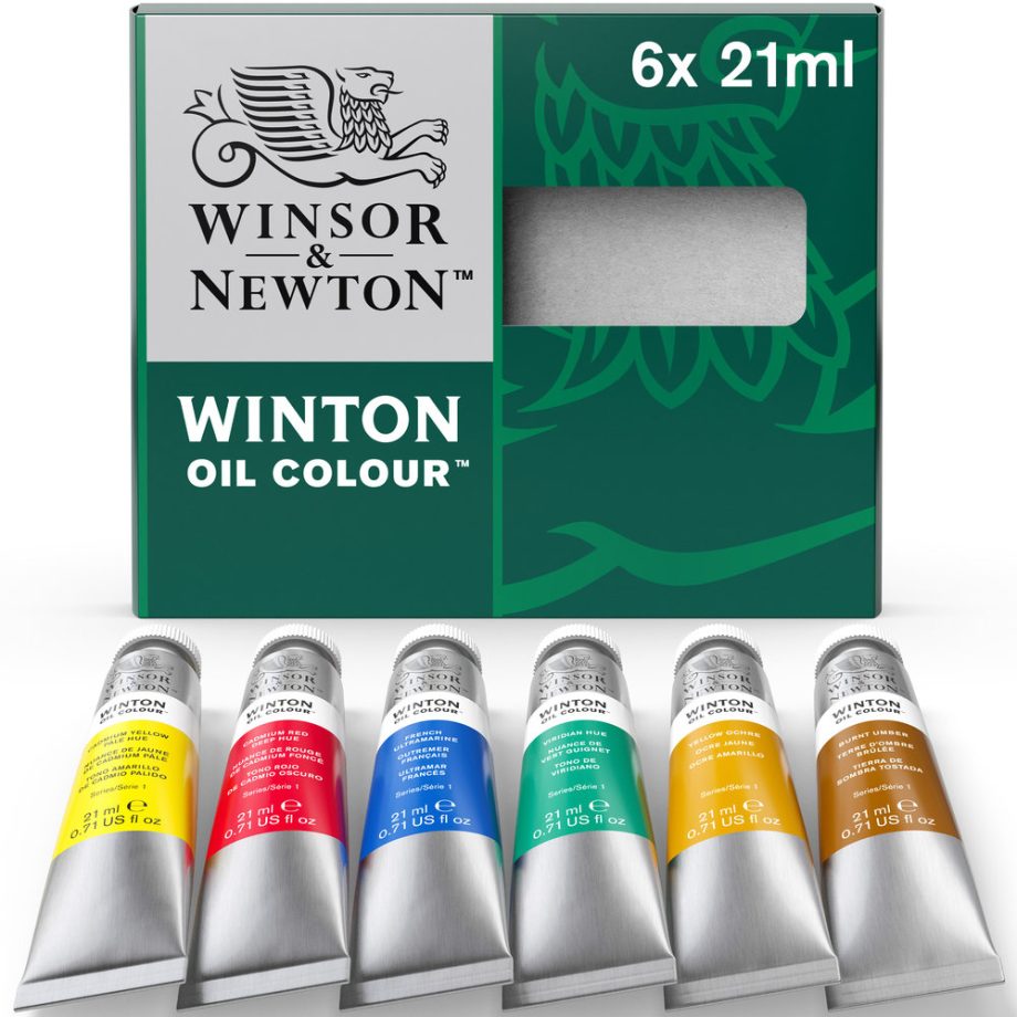 Winsor & Newton Winton Set 6 tubi 21ml