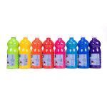 Lefranc Bourgeois Enfants Tempera Liquida Redimix Assortimento 8 x 1 L colori vitaminici