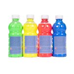 Lefranc Bourgeois Enfants Tempera Liquida Redimix Assortimento 4 x 500 mL fluos