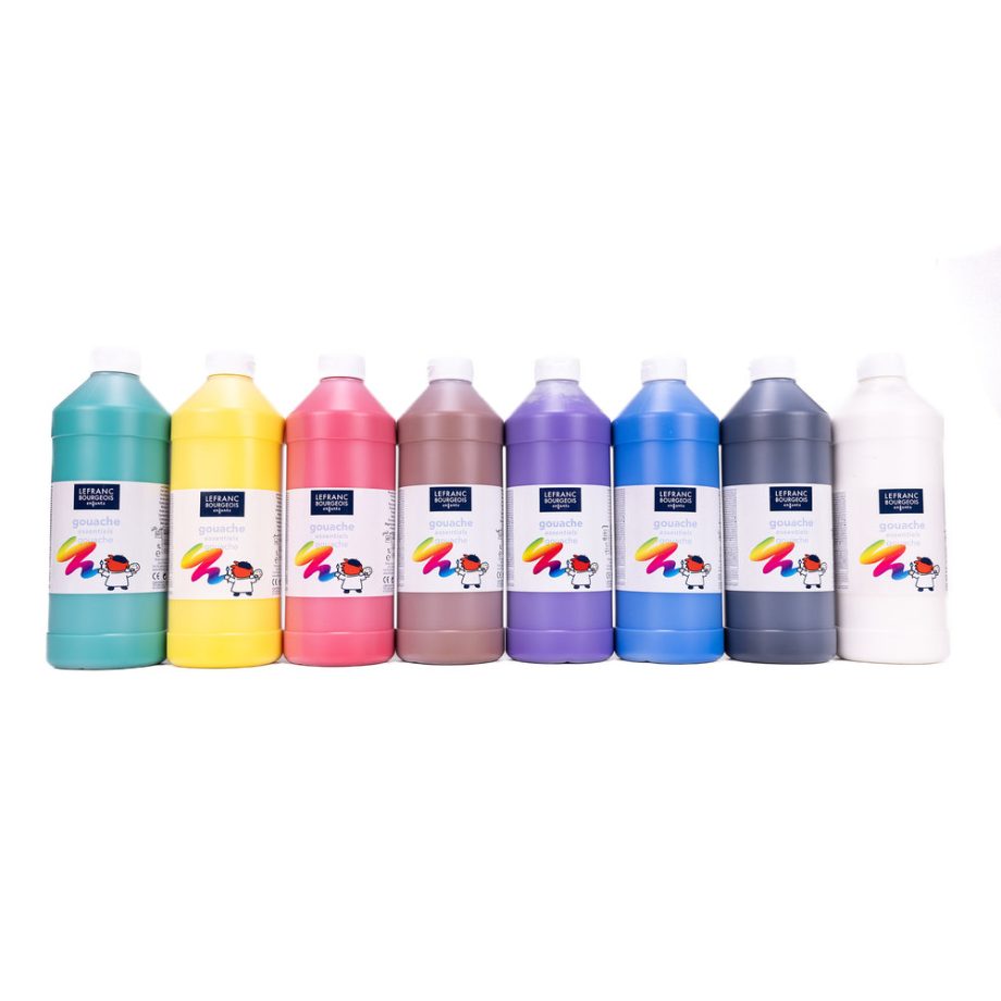 Lefranc Bourgeois Enfants Tempera Essentzial Assortimento 8x1L