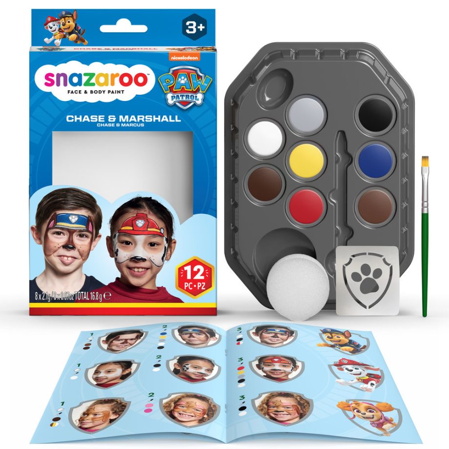 Snazaroo Set PAW Patrol - Chase & Marshall