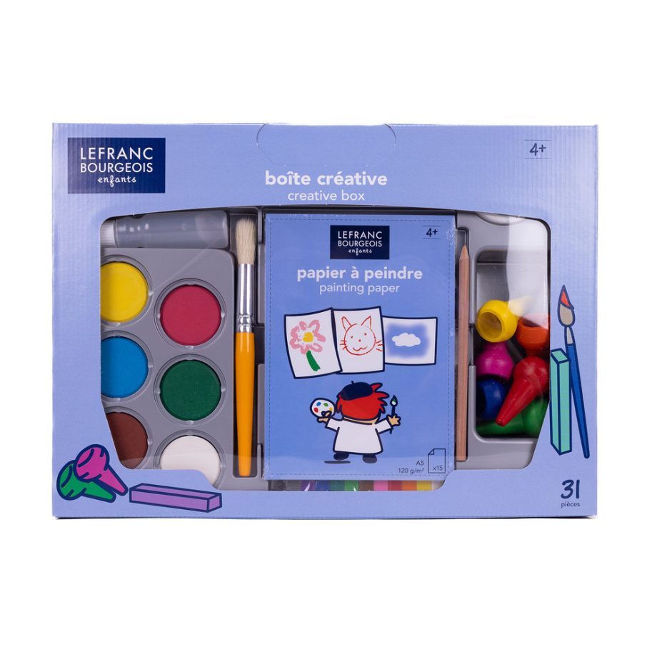 Lefranc Bourgeois Enfants - Cassetta Kid Creative Box Eta' 3+