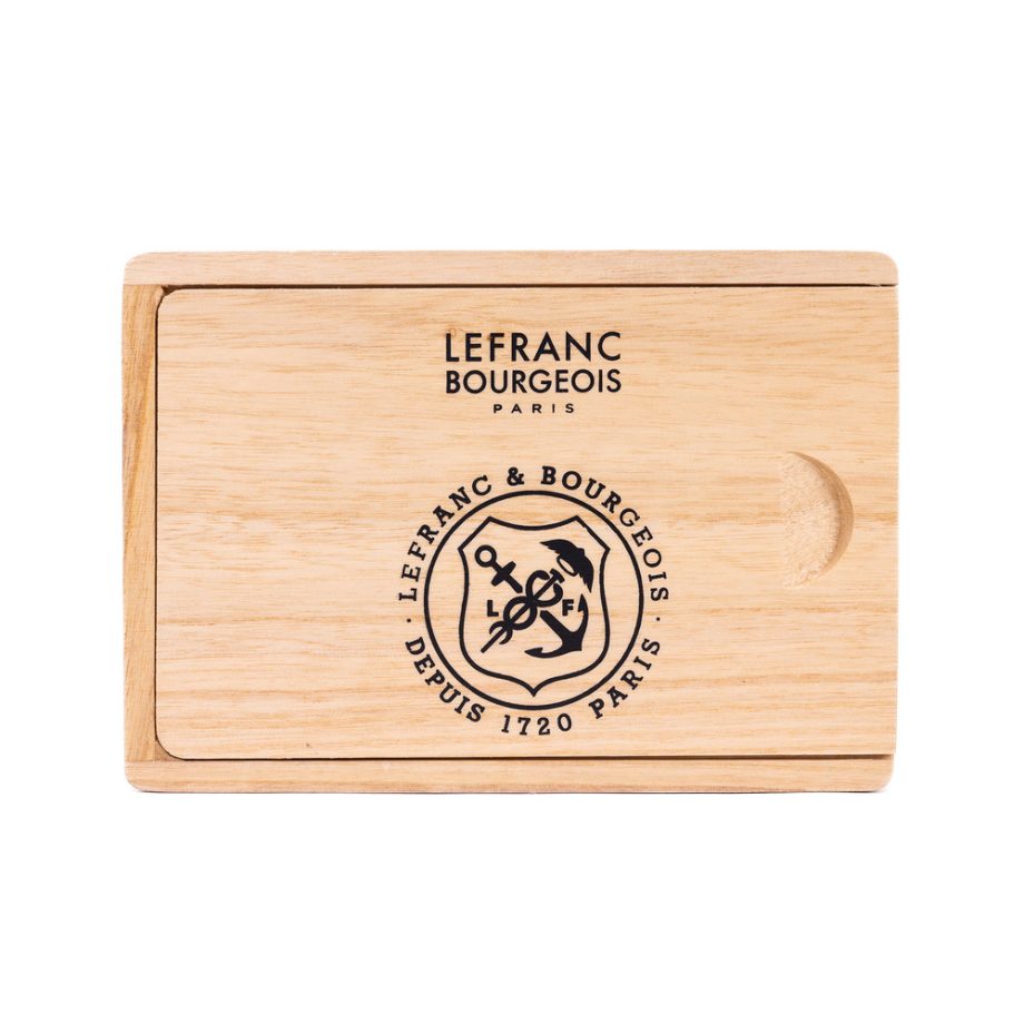 Lefranc Bourgeois Acquarello Fine - Confezione Legno 12 Mezzi Godet