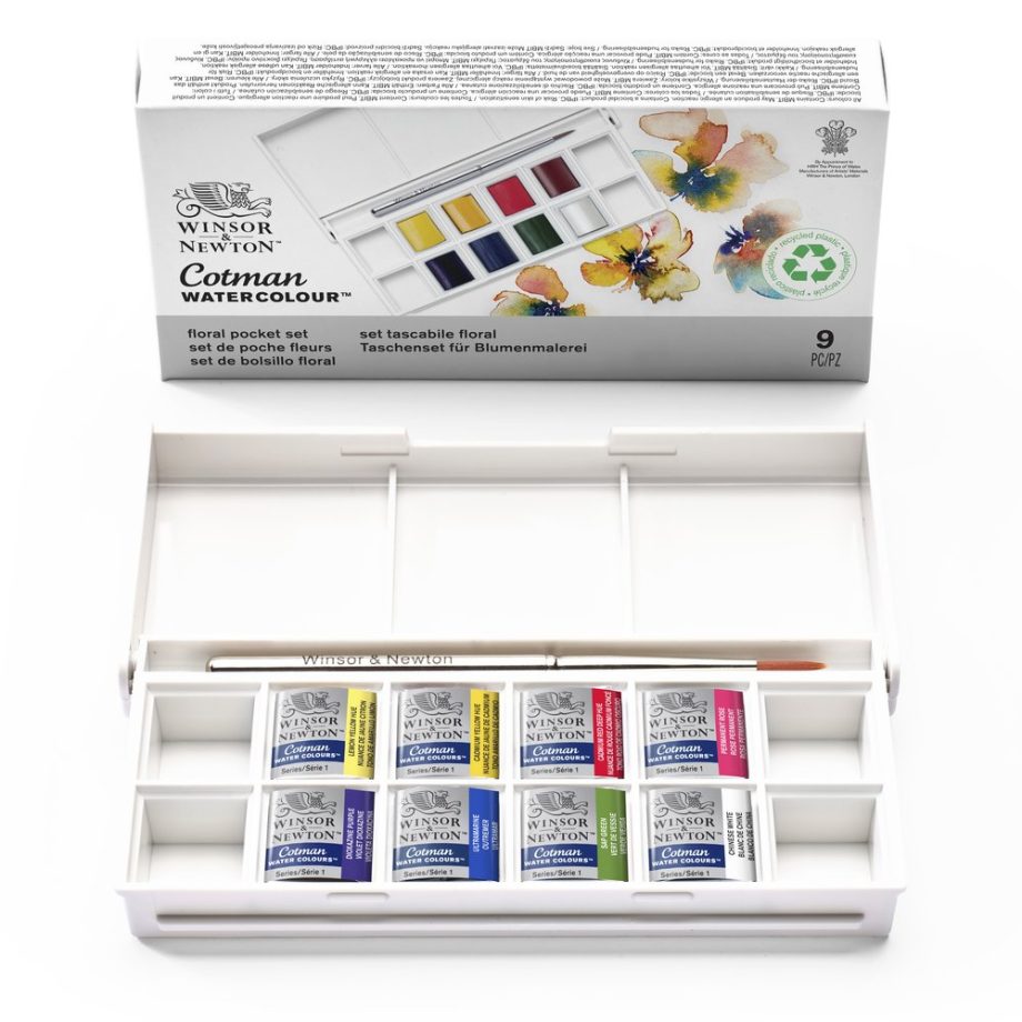 Winsor & Newton Cotman Set Tascabile Fiore