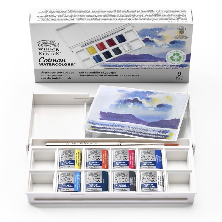 Winsor & Newton Cotman Set Tascabile Cielo