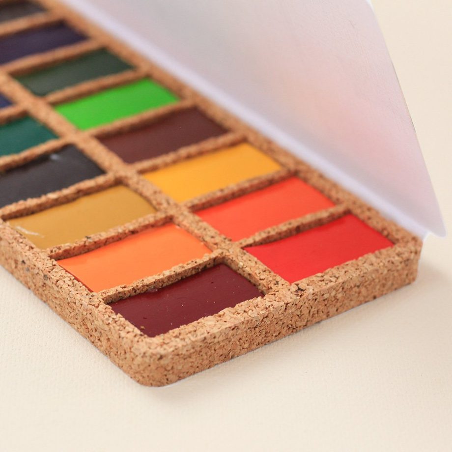Viviva Godet Acquarello - Set Metallico - 16 Colori