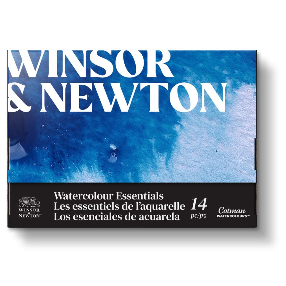 Winsor & Newton Acquarello Cotman Set 10x5ml + Carta + Acc.