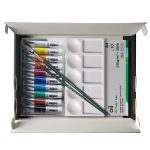 Winsor & Newton Olio Winton Set 10x12ml + Carta + Acc.