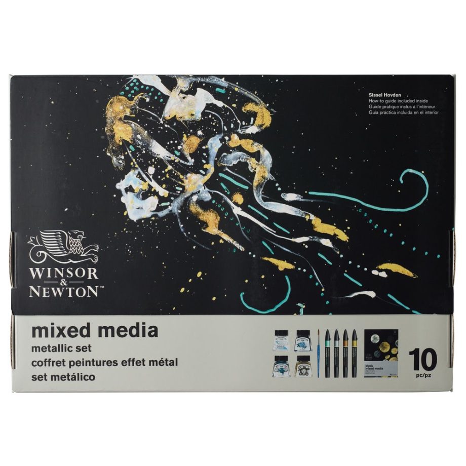 Winsor & Newton Mixed Media Set - Metallici