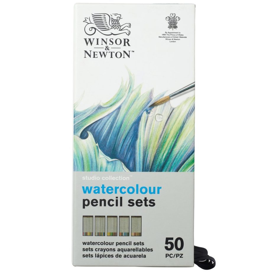 Winsor & Newton Studio Collection - Confezione 50 Matite Acquarellabili