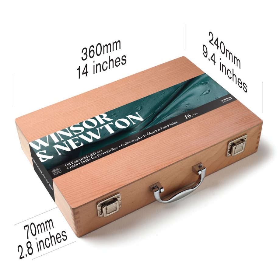 Winsor & Newton Olio Winton Cassetta Legno 8x37ml