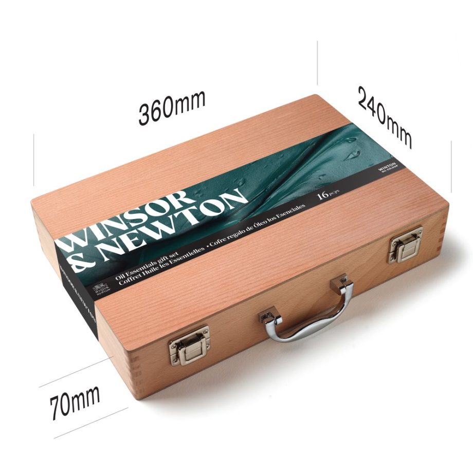 Winsor & Newton Olio Winton Cassetta Legno 8x37ml