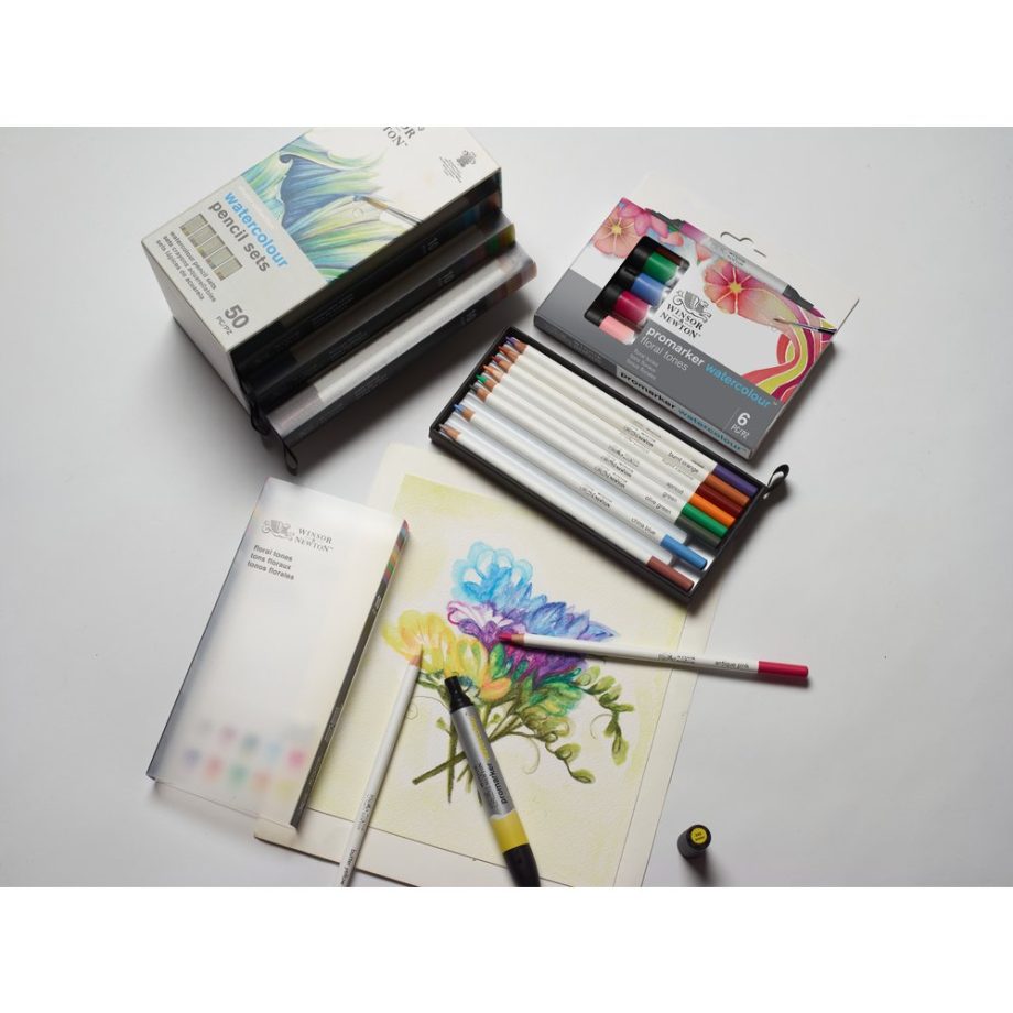 Winsor & Newton Studio Collection - Confezione 50 Matite Acquarellabili