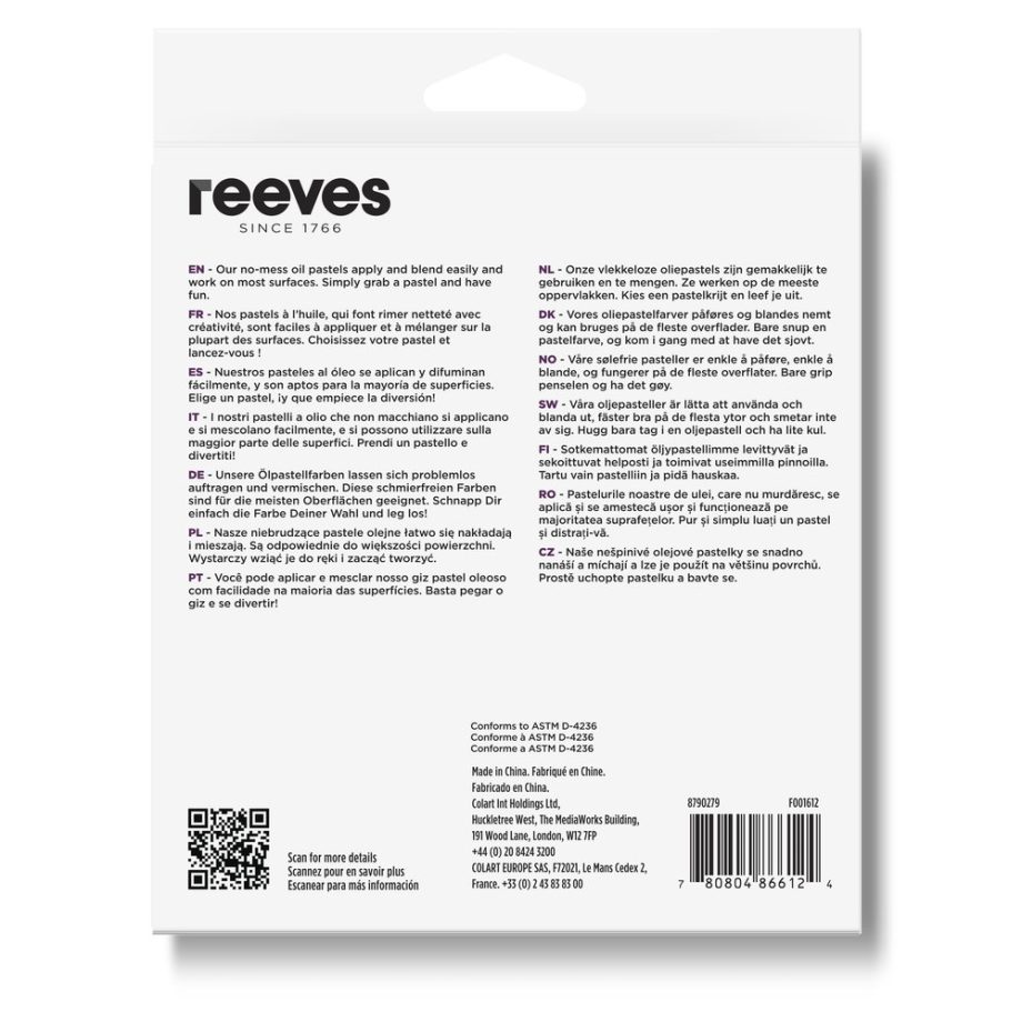 reeves Pastelli Morbidi Set x24