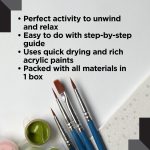 reeves Paint By Numbers 30,5 x 40,6 Cm - Montagna