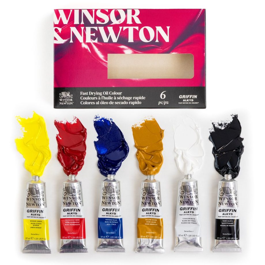 Winsor & Newton Griffin Assortimento 6x37ml