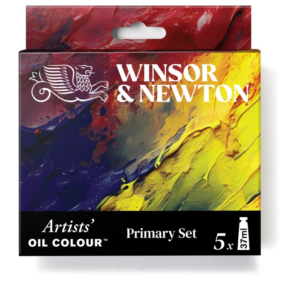 Winsor & Newton Artists Olio Set Tubi 5x37ml Colori Primari