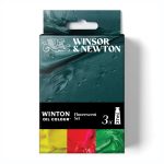 Winsor & Newton Winton Olio Set Tubi 3x37ml Colori Fluorescenti