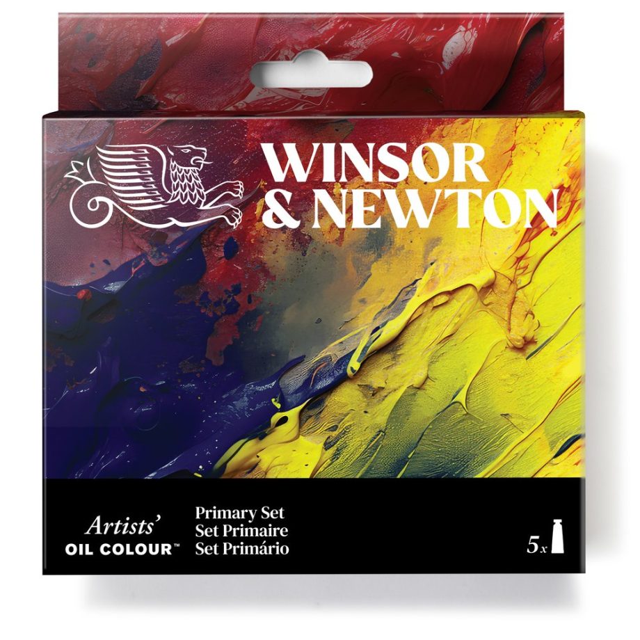 Winsor & Newton Artists Olio Set Tubi 5x37ml Colori Primari