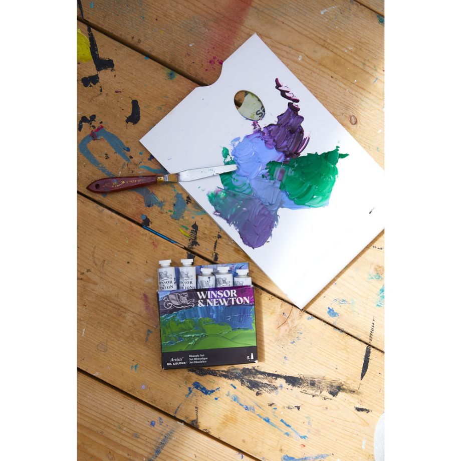 Winsor & Newton Artists Olio Set Tubi 5x37ml Colori Storici