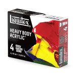 Liquitex Acrilico Heavy Body Set 4x59ml Colori Misti