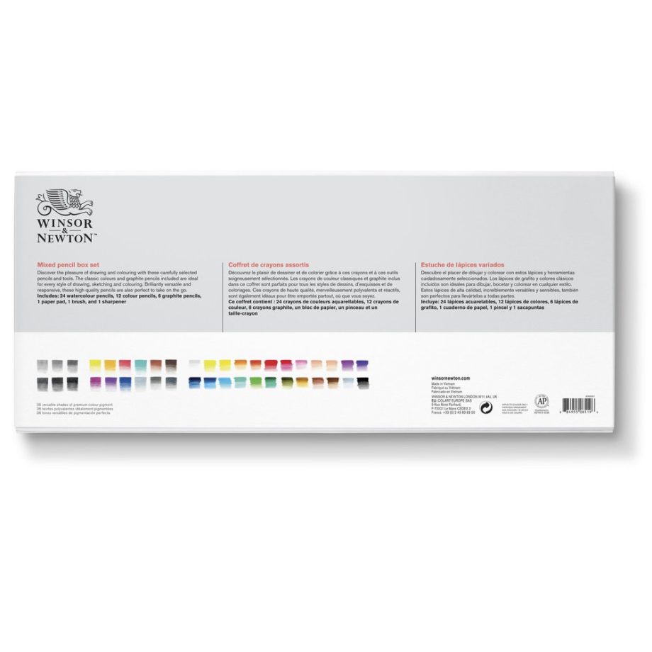 Winsor & Newton Studio Collection - Confezione Matite Miste