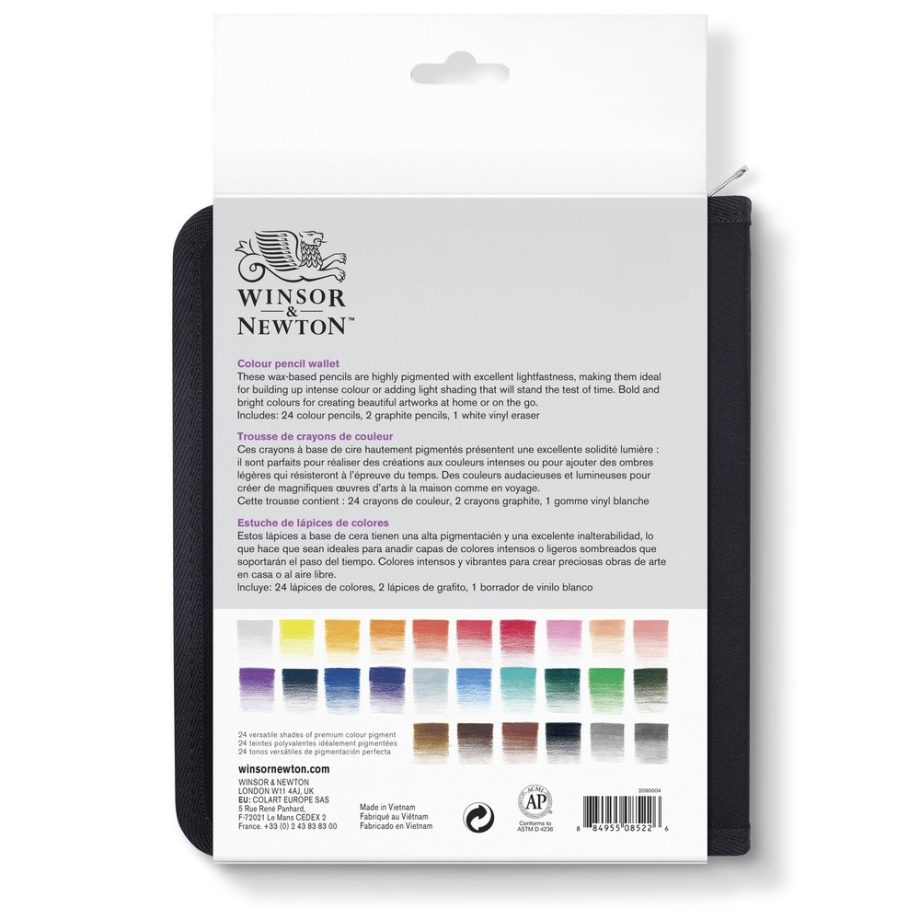 Winsor & Newton Studio Collection - Astuccio 24 Matite Colorate