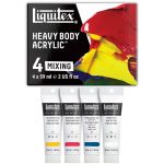 Liquitex Acrilico Heavy Body Set 4x59ml Colori Misti