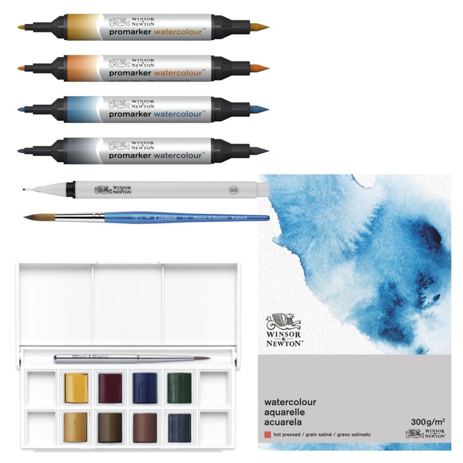 Winsor & Newton Mixed Media Set - Urban Sketching