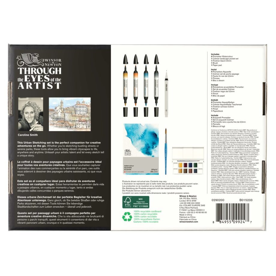 Winsor & Newton Mixed Media Set - Urban Sketching
